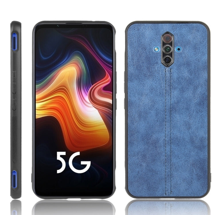 For ZTE nubia Play Shockproof Sewing Cow Pattern Skin PC + PU + TPU Case