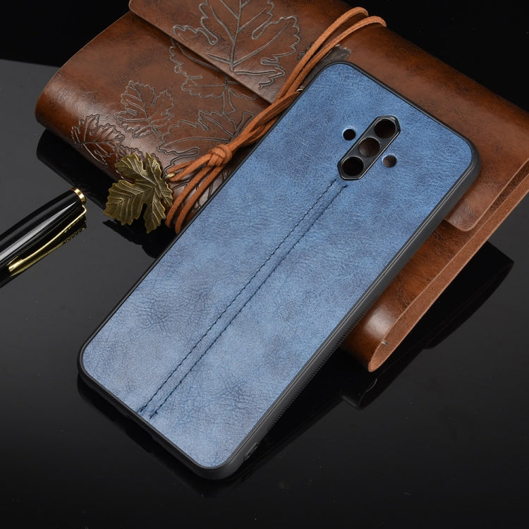 For ZTE nubia Play Shockproof Sewing Cow Pattern Skin PC + PU + TPU Case