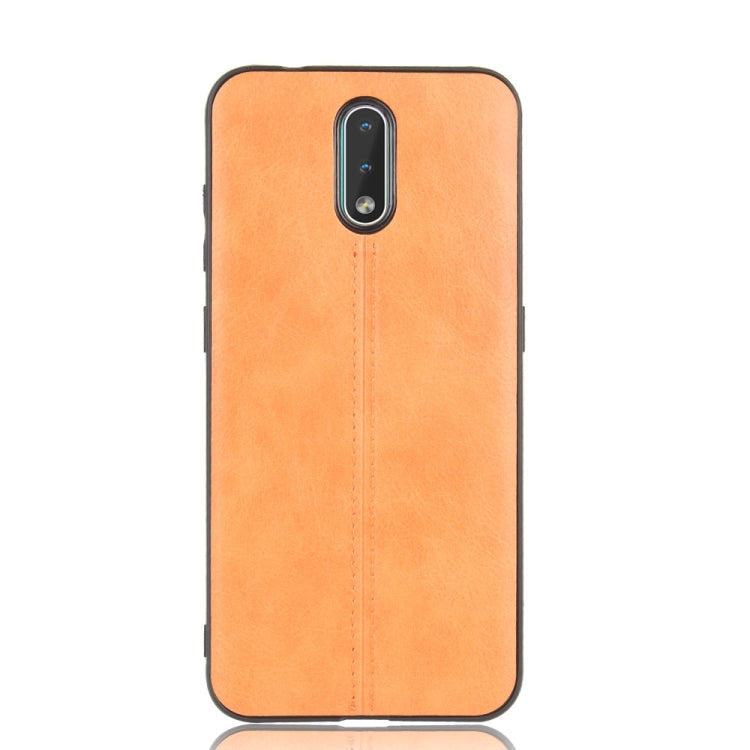 For Nokia 2.3 Shockproof Sewing Cow Pattern Skin PC + PU + TPU Case