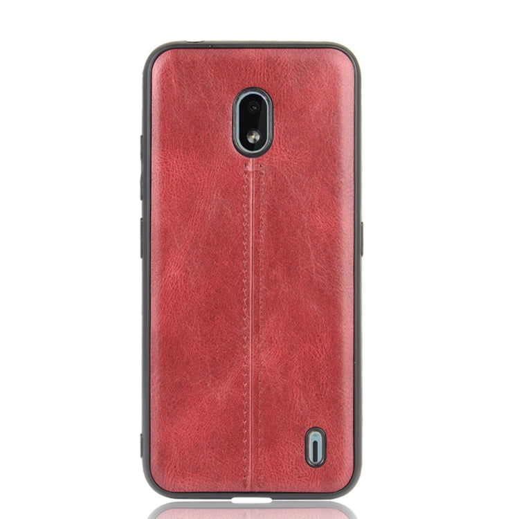 For Nokia 2.2 Shockproof Sewing Cow Pattern Skin PC + PU + TPU Case