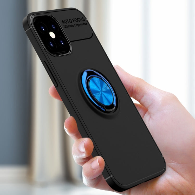 For iPhone 12 mini Metal Ring Holder 360 Degree Rotating TPU Case