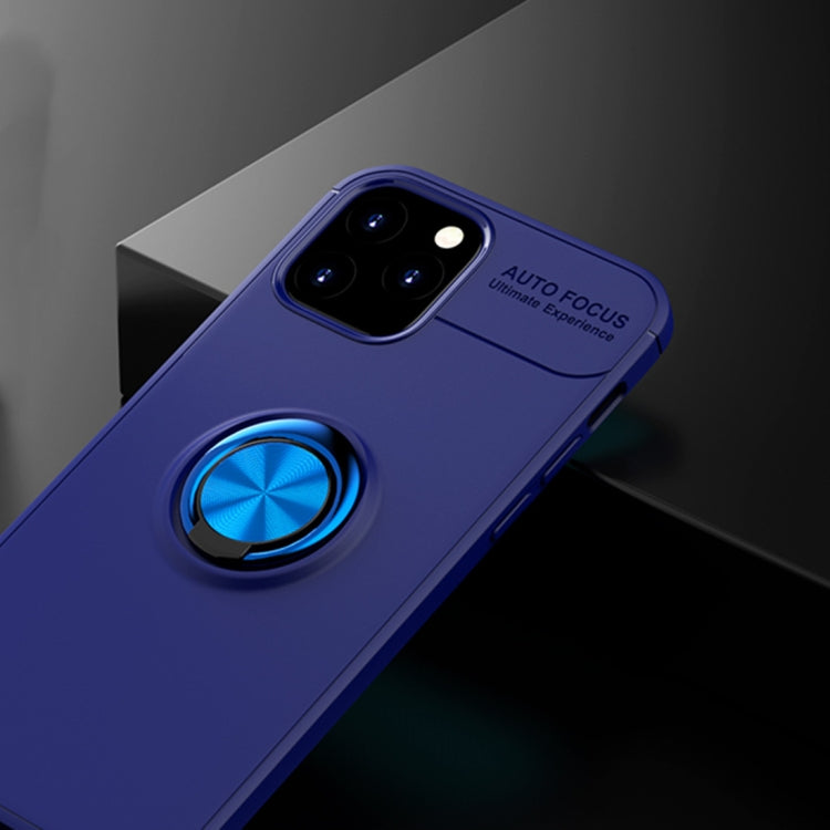 For iPhone 12 / 12 Pro Metal Ring Holder 360 Degree Rotating TPU Case