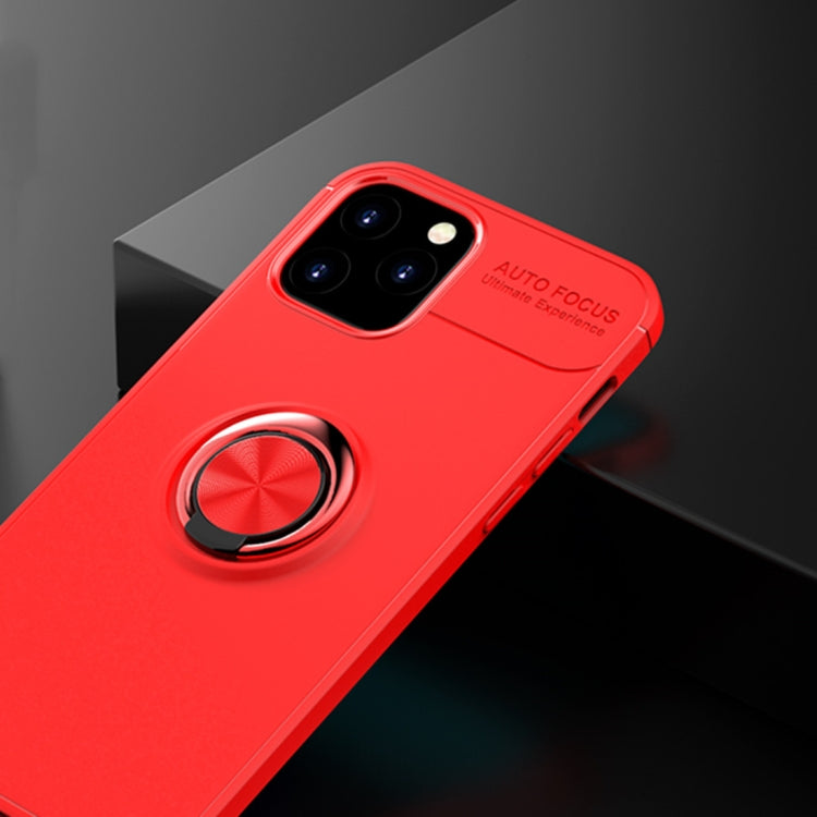 For iPhone 12 / 12 Pro Metal Ring Holder 360 Degree Rotating TPU Case