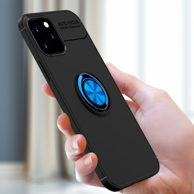 For iPhone 12 / 12 Pro Metal Ring Holder 360 Degree Rotating TPU Case