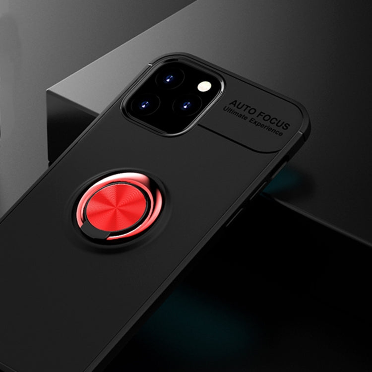 For iPhone 12 / 12 Pro Metal Ring Holder 360 Degree Rotating TPU Case