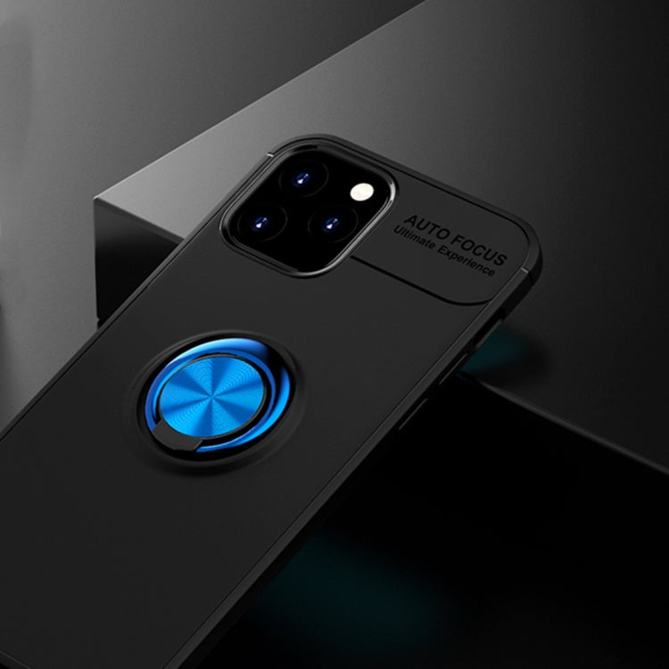 For iPhone 12 / 12 Pro Metal Ring Holder 360 Degree Rotating TPU Case