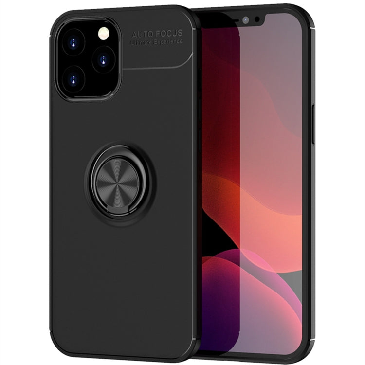 For iPhone 12 Pro Max Metal Ring Holder 360 Degree Rotating TPU Case