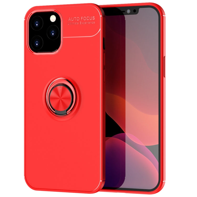 For iPhone 12 Pro Max Metal Ring Holder 360 Degree Rotating TPU Case