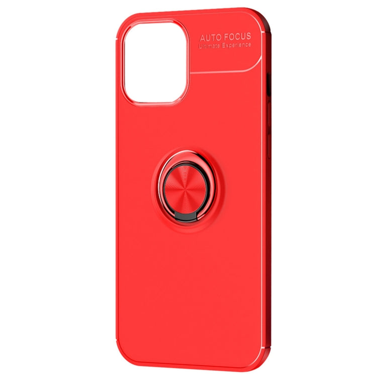 For iPhone 12 Pro Max Metal Ring Holder 360 Degree Rotating TPU Case