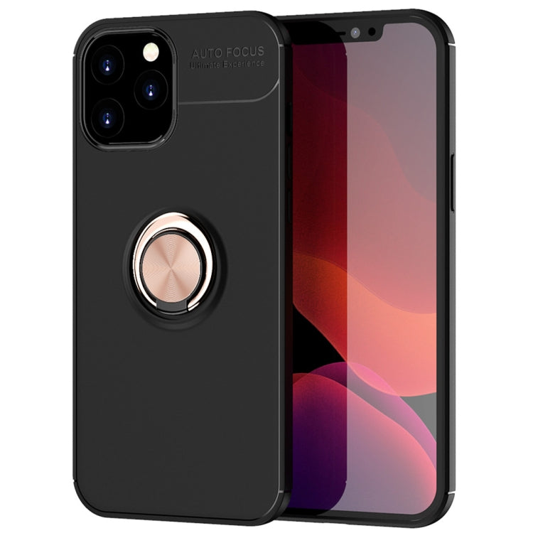For iPhone 12 Pro Max Metal Ring Holder 360 Degree Rotating TPU Case