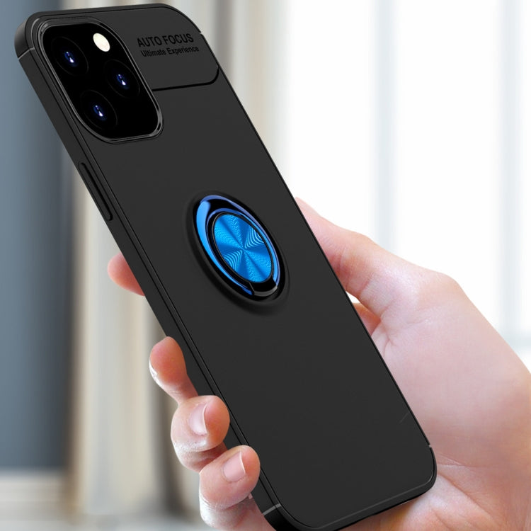 For iPhone 12 Pro Max Metal Ring Holder 360 Degree Rotating TPU Case