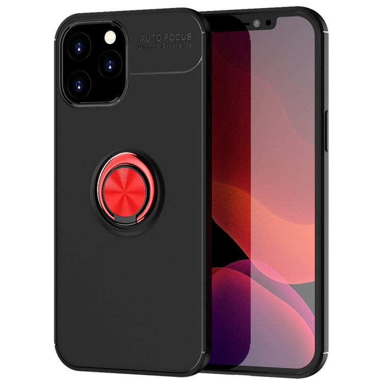 For iPhone 12 Pro Max Metal Ring Holder 360 Degree Rotating TPU Case