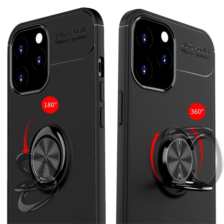 For iPhone 12 Pro Max Metal Ring Holder 360 Degree Rotating TPU Case