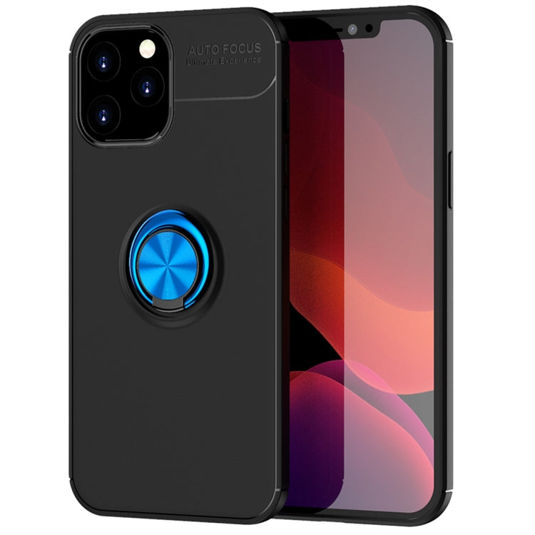 For iPhone 12 Pro Max Metal Ring Holder 360 Degree Rotating TPU Case