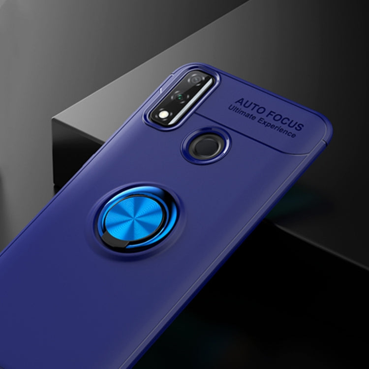 For Huawei Y8S Metal Ring Holder 360 Degree Rotating TPU Case