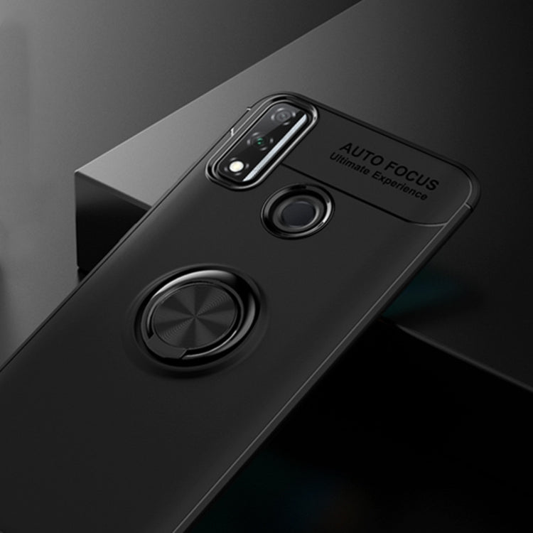 For Huawei Honor 9X Lite Metal Ring Holder 360 Degree Rotating TPU Case