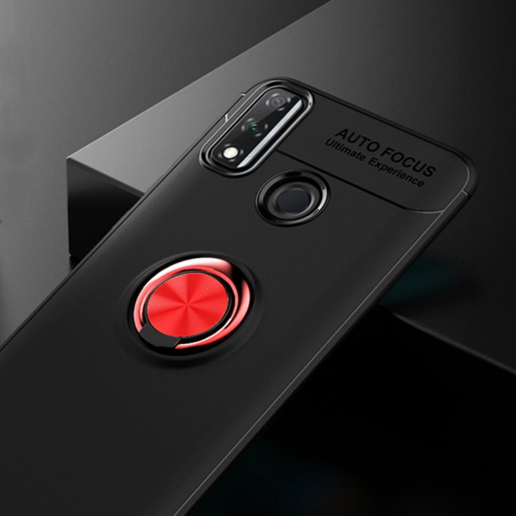 For Huawei Honor 9X Lite Metal Ring Holder 360 Degree Rotating TPU Case