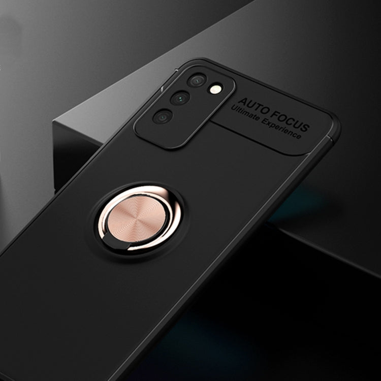 For Huawei Honor 30 Lite Metal Ring Holder 360 Degree Rotating TPU Case