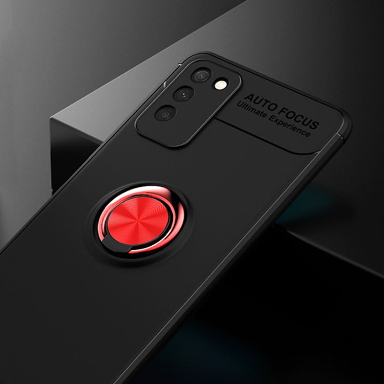 For Huawei Honor 30 Lite Metal Ring Holder 360 Degree Rotating TPU Case