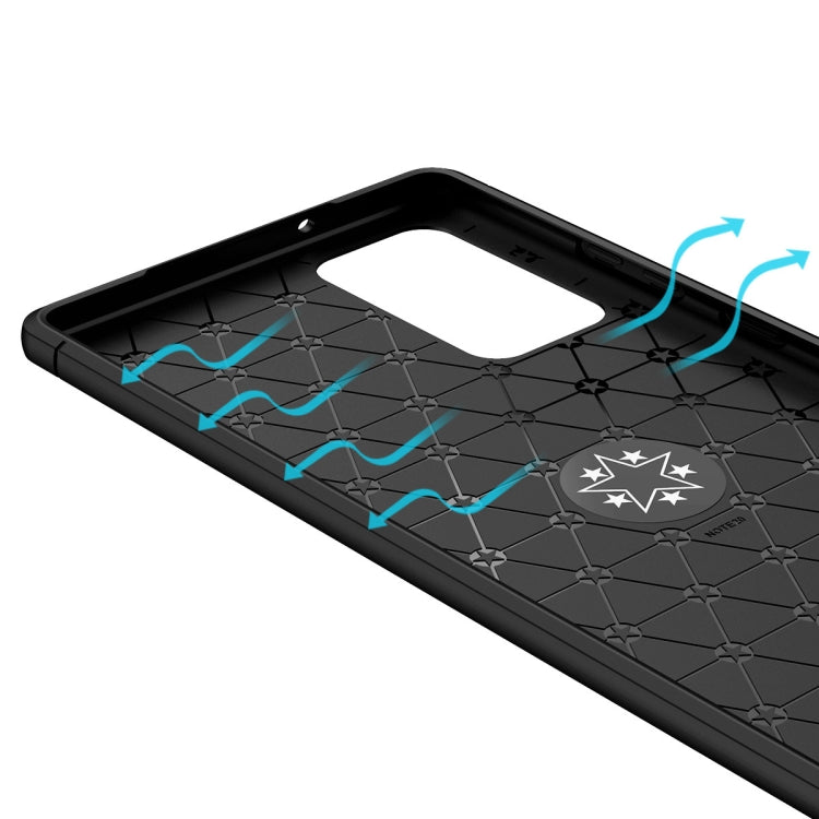 For Samsung Galaxy Note 20 Metal Ring Holder 360 Degree Rotating TPU Case