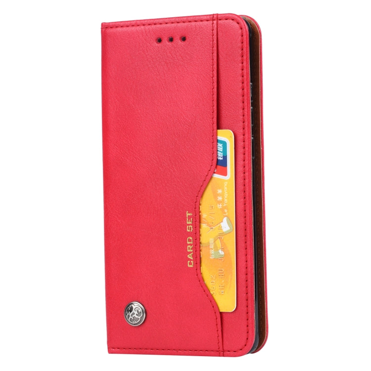 For Samsung Galaxy A41 (EU Version) Knead Skin Texture Horizontal Flip Leather Case with Photo Frame & Holder & Card Slots & Wallet
