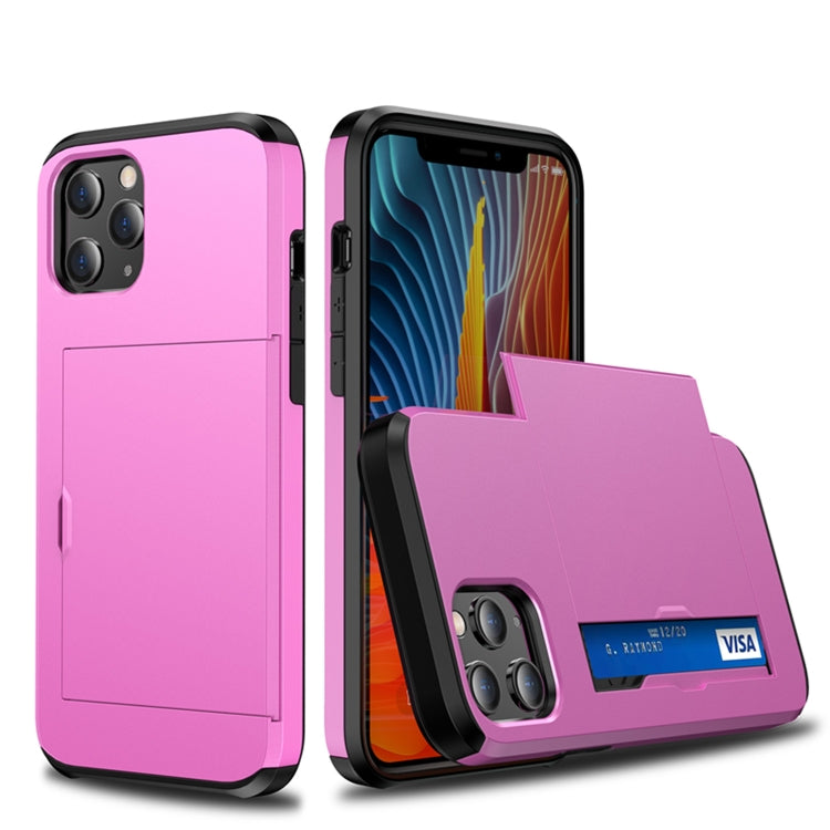 For iPhone 12 Pro Max Shockproof Rugged Armor Protective Case with Card Slot