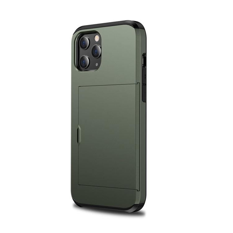 For iPhone 12 Pro Max Shockproof Rugged Armor Protective Case with Card Slot