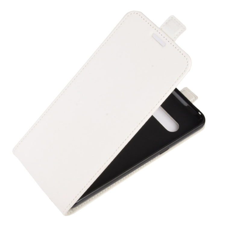 For LG V60 ThinQ 5G / LG V60 ThinQ 5G UW R64 Texture Single Vertical Flip Leather Protective Case with Card Slots & Photo Frame