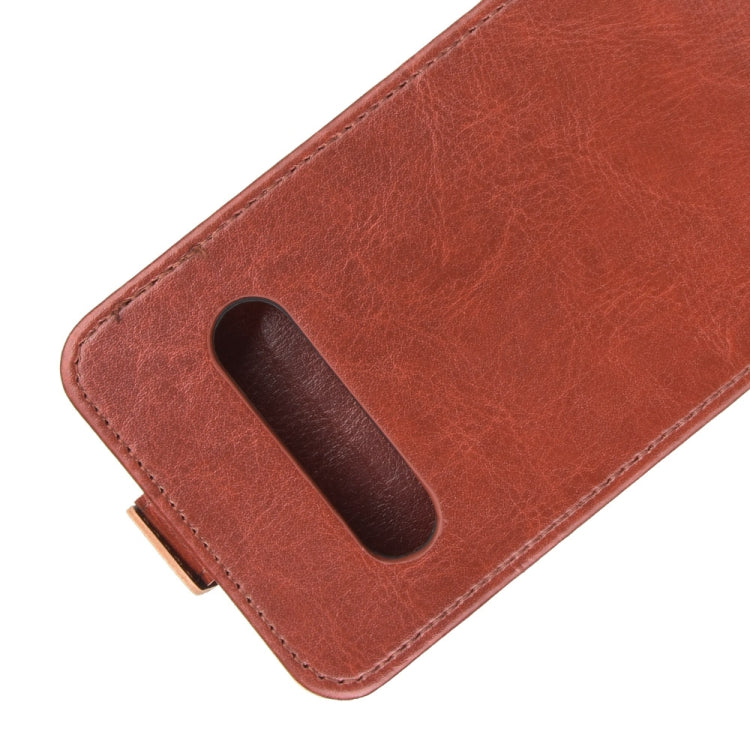 For LG V60 ThinQ 5G / LG V60 ThinQ 5G UW R64 Texture Single Vertical Flip Leather Protective Case with Card Slots & Photo Frame