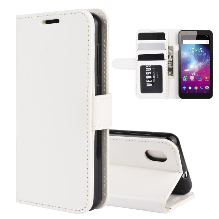 For ZTE Blade A3 Lite R64 Texture Single Horizontal Flip Protective Case with Holder & Card Slots & Wallet& Photo Frame
