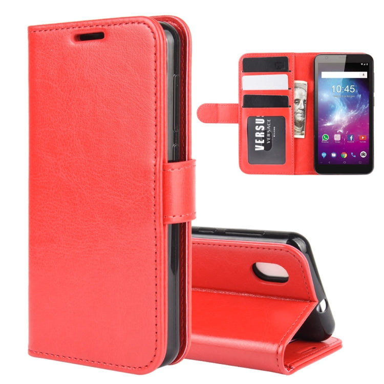 For ZTE Blade A3 Lite R64 Texture Single Horizontal Flip Protective Case with Holder & Card Slots & Wallet& Photo Frame