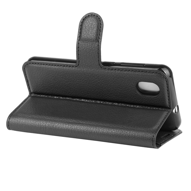 For  ZTE Blade A3 Lite Litchi Texture Horizontal Flip Protective Case with Holder & Card Slots & Wallet