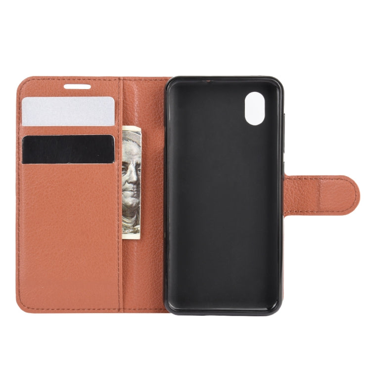 For  ZTE Blade A3 Lite Litchi Texture Horizontal Flip Protective Case with Holder & Card Slots & Wallet
