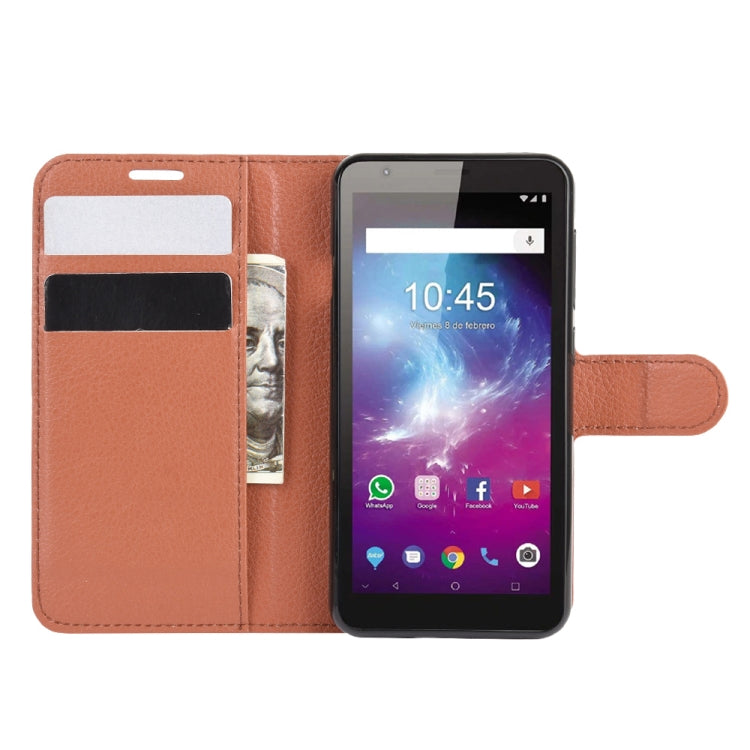For  ZTE Blade A3 Lite Litchi Texture Horizontal Flip Protective Case with Holder & Card Slots & Wallet