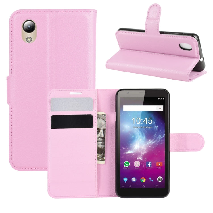 For  ZTE Blade A3 Lite Litchi Texture Horizontal Flip Protective Case with Holder & Card Slots & Wallet