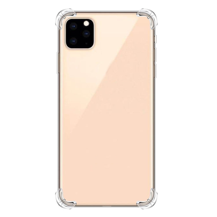 For iPhone 12 / 12 Pro Four-Corner Anti-Drop Ultra-Thin Transparent TPU Phone Case(Transparent)