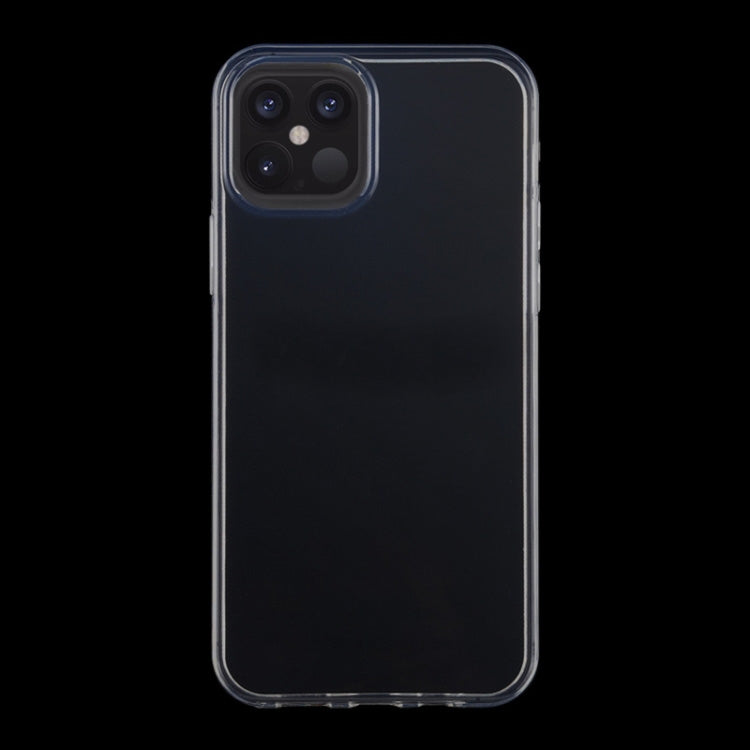 For iPhone 12 Pro Max Thickened Non-slip Non-yellowing Transparent TPU Case(Transparent)