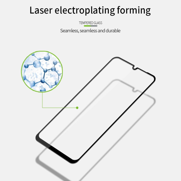 For Huawei Y6P / Honor9A MOFI 9H 2.5D Full Screen Tempered Glass Film(Black)