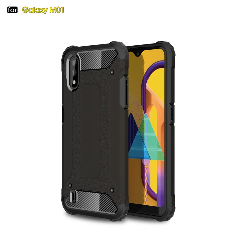 For Samsung Galaxy M01 Magic Armor TPU + PC Combination Case
