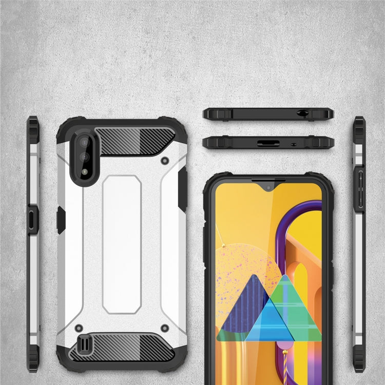For Samsung Galaxy M01 Magic Armor TPU + PC Combination Case