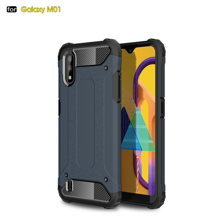 For Samsung Galaxy M01 Magic Armor TPU + PC Combination Case