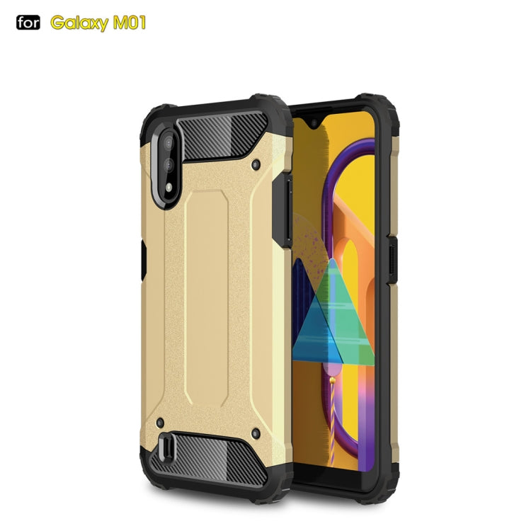 For Samsung Galaxy M01 Magic Armor TPU + PC Combination Case