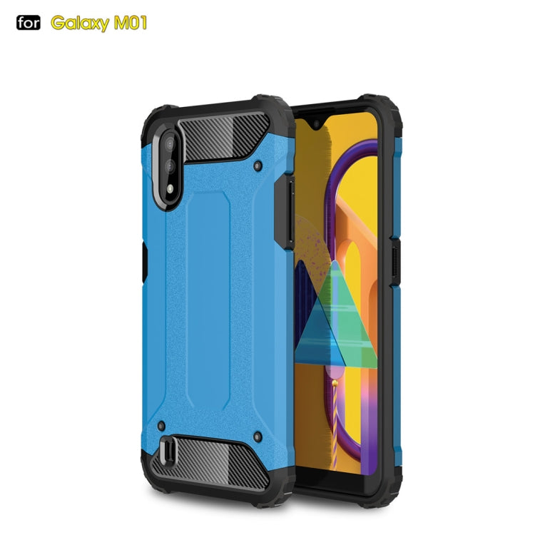 For Samsung Galaxy M01 Magic Armor TPU + PC Combination Case