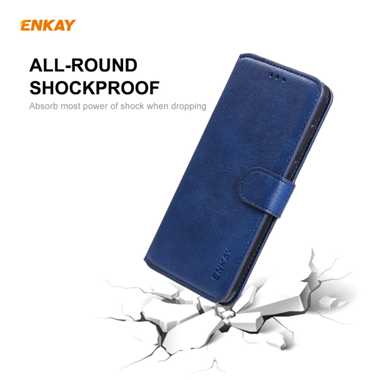 For HUAWEI P40 Pro ENKAY Hat-Prince Horizontal Flip Leather Case with Holder & Card Slots & Wallet