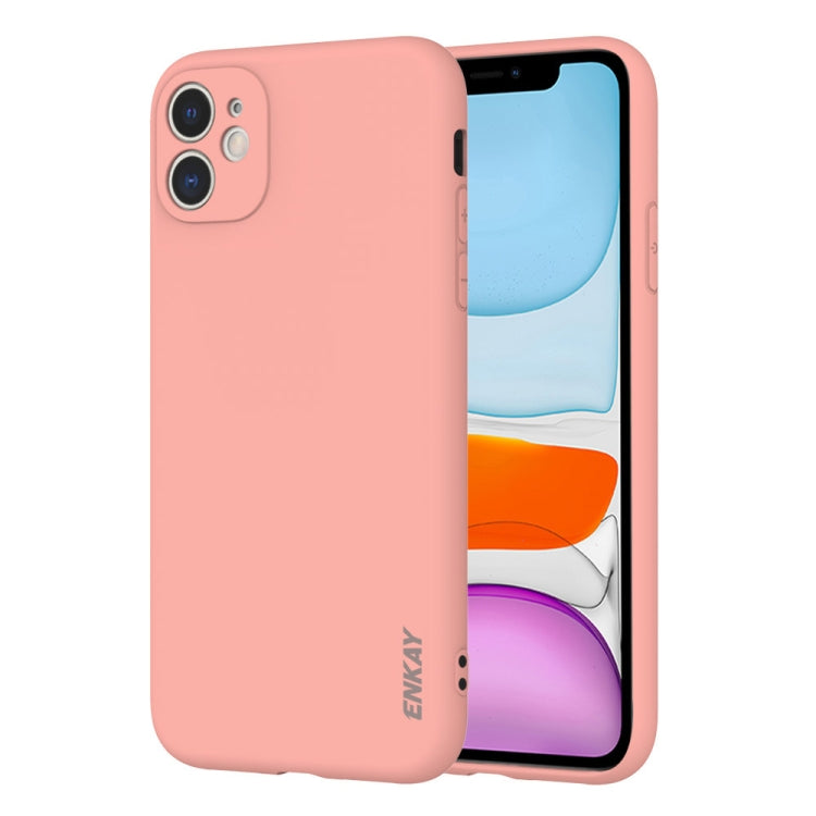 For iPhone 11 Hat-Prince ENKAY ENK-PC037 Ultra-thin Solid Color TPU Slim Case Soft Cover