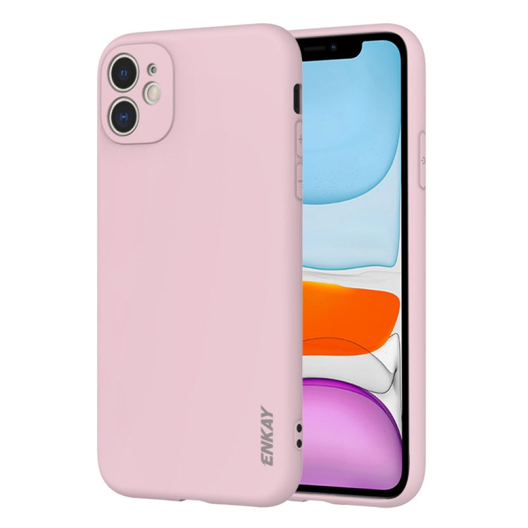 For iPhone 11 Hat-Prince ENKAY ENK-PC037 Ultra-thin Solid Color TPU Slim Case Soft Cover
