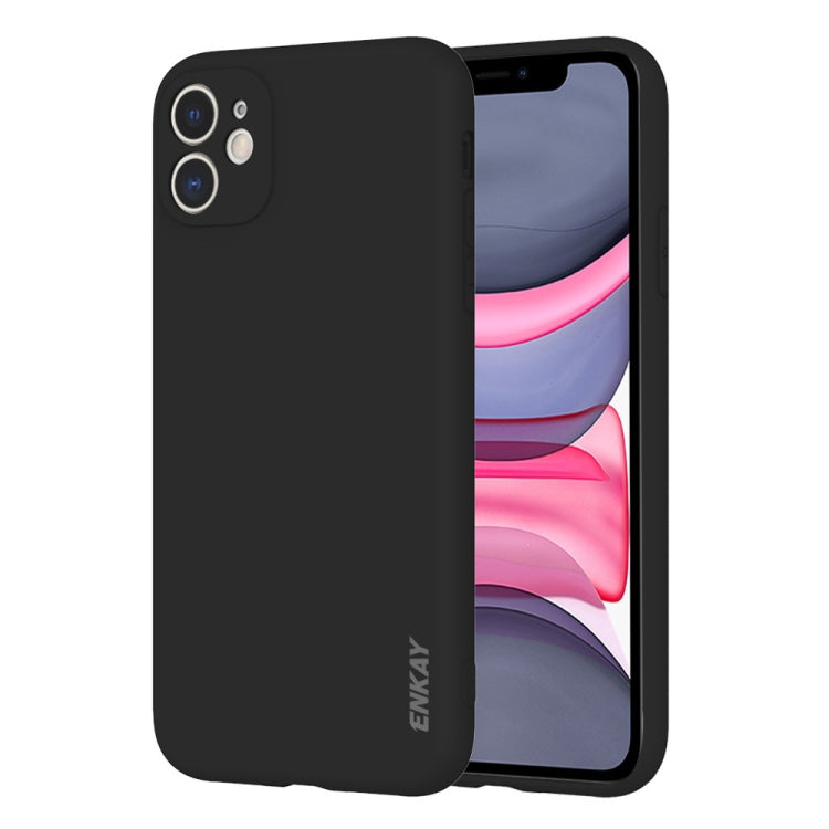 For iPhone 11 Hat-Prince ENKAY ENK-PC037 Ultra-thin Solid Color TPU Slim Case Soft Cover