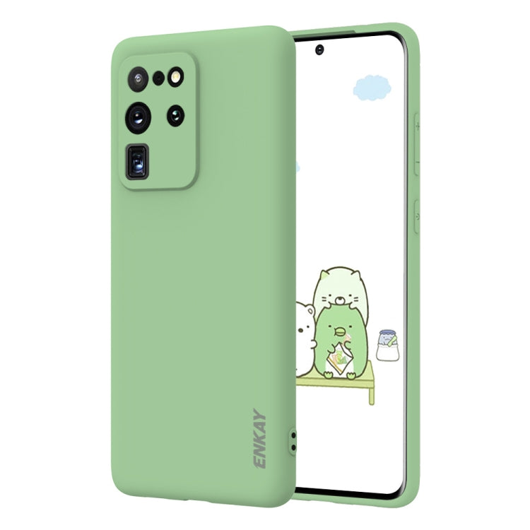For Samsung Galaxy S20 Ultra Hat-Prince ENKAY ENK-PC045 Ultra-thin Solid Color TPU Slim Case Soft Cover