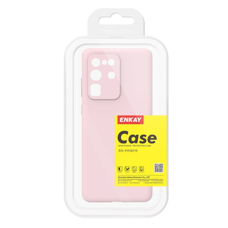 For Samsung Galaxy S20 Ultra Hat-Prince ENKAY ENK-PC045 Ultra-thin Solid Color TPU Slim Case Soft Cover