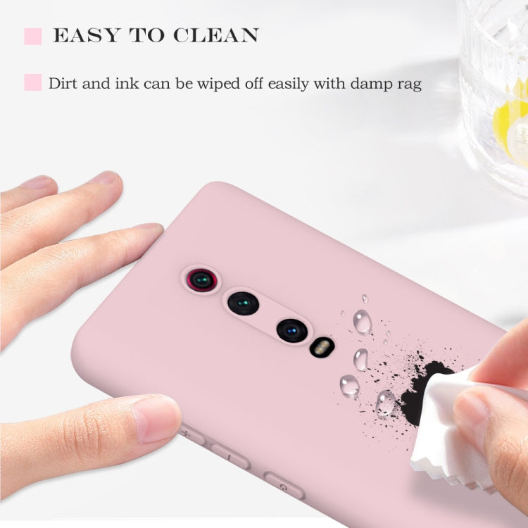 For Xiaomi Redmi K20 / K20 Pro / Xiaomi Mi 9T Hat-Prince ENKAY ENK-PC0352 2 in 1 Ultra-thin Solid Color TPU Slim Case Soft Cover + 0.26mm 9H 2.5D Tempered Glass Protector Film